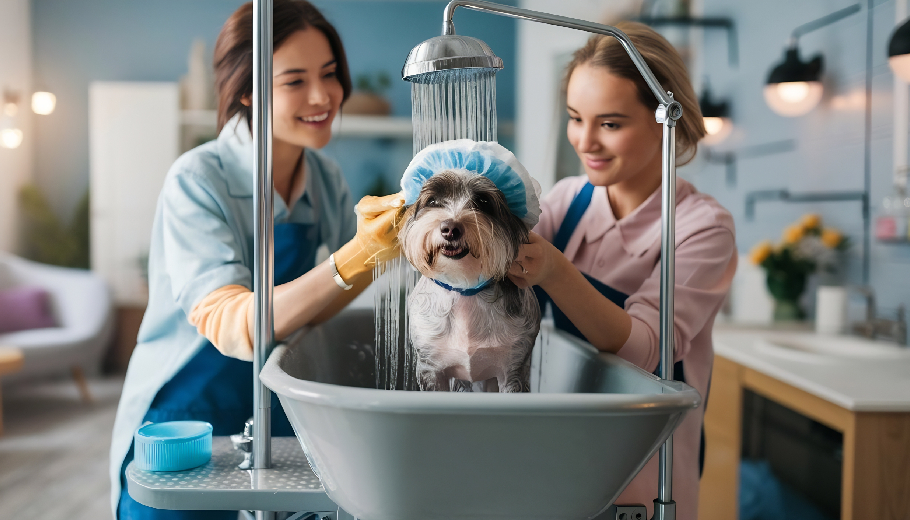 Managing the monsoon mess how professional pet grooming at home prevents skin infections